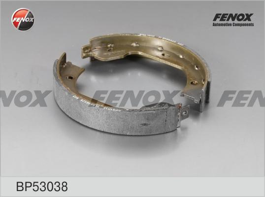 Fenox BP53038 - Комплект тормозных колодок, барабанные autosila-amz.com