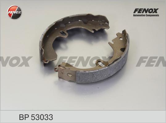 Fenox BP53033 - Комплект тормозных колодок, барабанные autosila-amz.com