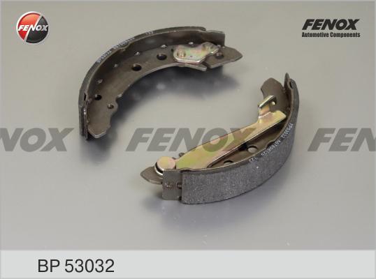 Fenox BP53032 - Комплект тормозных колодок, барабанные autosila-amz.com