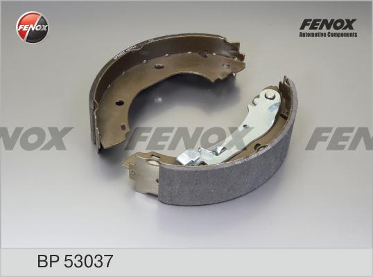 Fenox BP53037 - Комплект тормозных колодок, барабанные autosila-amz.com