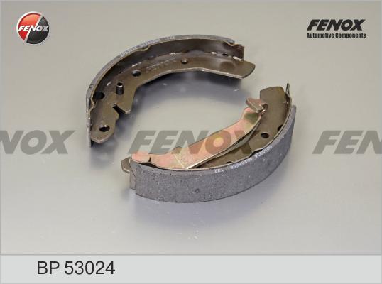 Fenox BP53024 - Комплект тормозных колодок, барабанные autosila-amz.com