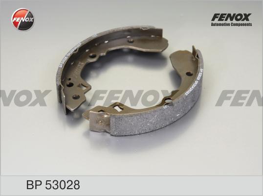 Fenox BP53028 - Комплект тормозных колодок, барабанные autosila-amz.com