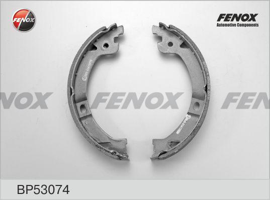Fenox BP53074 - Комплект тормозных колодок, барабанные autosila-amz.com