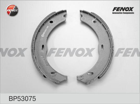 Fenox BP53075 - Комплект тормозных колодок, барабанные autosila-amz.com