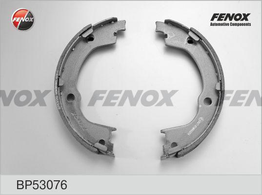 Fenox BP53076 - Комплект тормозных колодок, барабанные autosila-amz.com