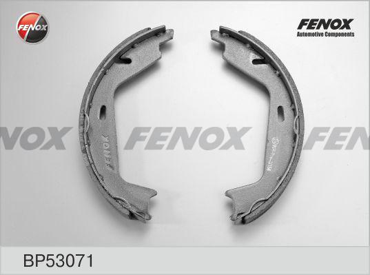 Fenox BP53071 - Комплект тормозных колодок, барабанные autosila-amz.com