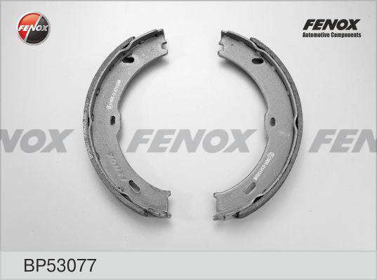 Fenox BP53077 - Комплект тормозных колодок, барабанные autosila-amz.com