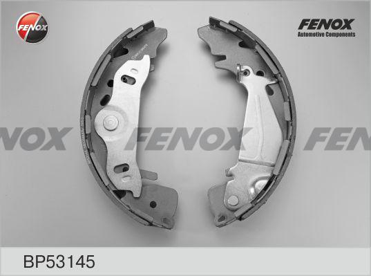 Fenox BP53145 - Комплект тормозных колодок, барабанные autosila-amz.com