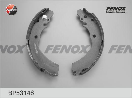 Fenox BP53146 - Комплект тормозных колодок, барабанные autosila-amz.com