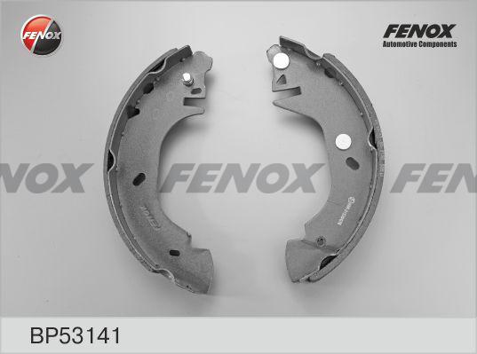 Fenox BP53141 - Комплект тормозных колодок, барабанные autosila-amz.com
