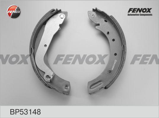 Fenox BP53148 - Комплект тормозных колодок, барабанные autosila-amz.com