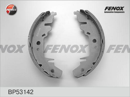 Fenox BP53142 - Комплект тормозных колодок, барабанные autosila-amz.com