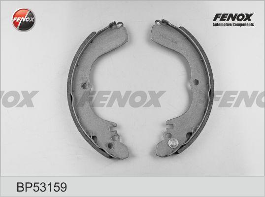 Fenox BP53159 - Комплект тормозных колодок, барабанные autosila-amz.com