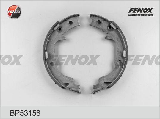 Fenox BP53158 - Комплект тормозных колодок, барабанные autosila-amz.com