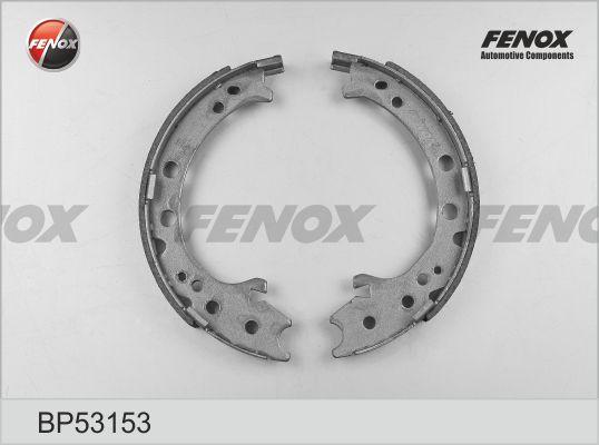 Fenox BP53153 - Комплект тормозных колодок, барабанные autosila-amz.com