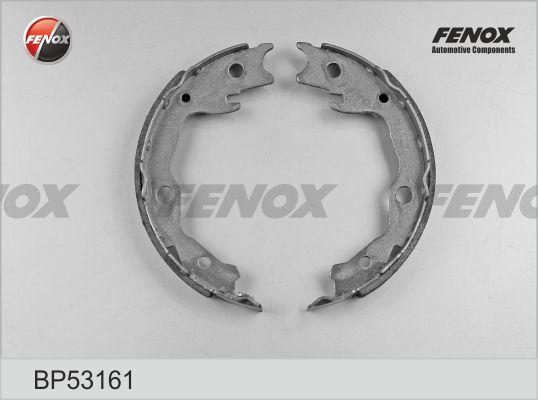 Fenox BP53161 - Комплект тормозных колодок, барабанные autosila-amz.com