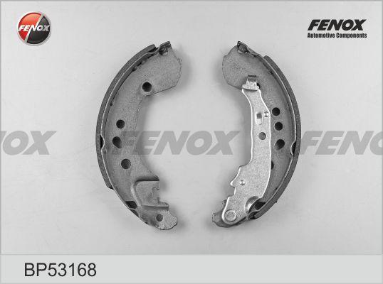 Fenox BP53168 - Комплект тормозных колодок, барабанные autosila-amz.com