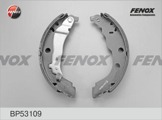 Fenox BP53109 - Комплект тормозных колодок, барабанные autosila-amz.com