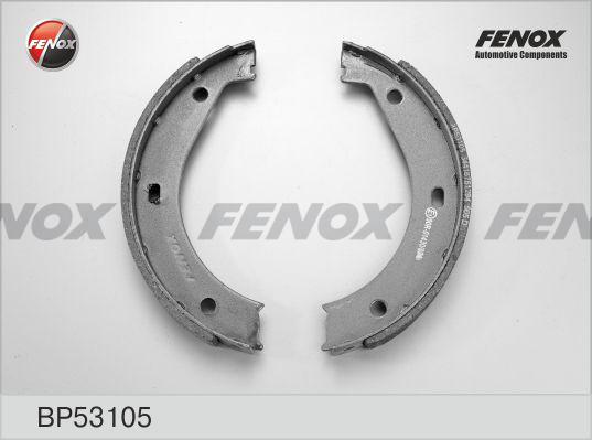 Fenox BP53105 - Комплект тормозных колодок, барабанные autosila-amz.com