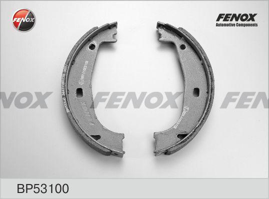 Fenox BP53100 - Комплект тормозных колодок, барабанные autosila-amz.com