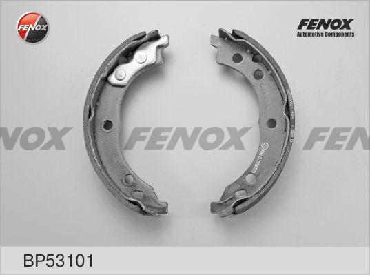 Fenox BP53101 - Комплект тормозных колодок, барабанные autosila-amz.com