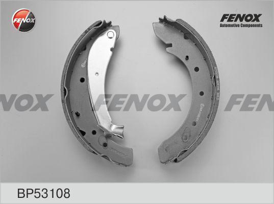 Fenox BP53108 - Комплект тормозных колодок, барабанные autosila-amz.com