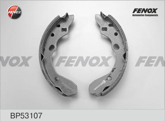 Fenox BP53107 - Комплект тормозных колодок, барабанные autosila-amz.com