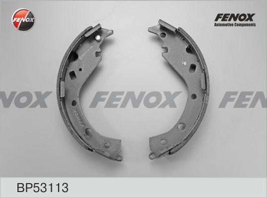 Fenox BP53113 - Комплект тормозных колодок, барабанные autosila-amz.com