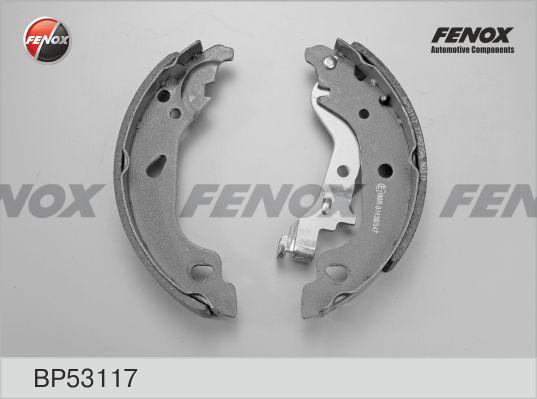 Fenox BP53117 - КОЛОДКИ ТОРМОЗНЫЕ БАРАБАННЫЕ Fiat Punto 99-, +ABS, AP LOCKHEED 180x32 autosila-amz.com