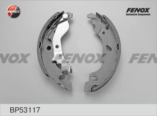Fenox BP53117 - КОЛОДКИ ТОРМОЗНЫЕ БАРАБАННЫЕ Fiat Punto 99-, +ABS, AP LOCKHEED 180x32 autosila-amz.com