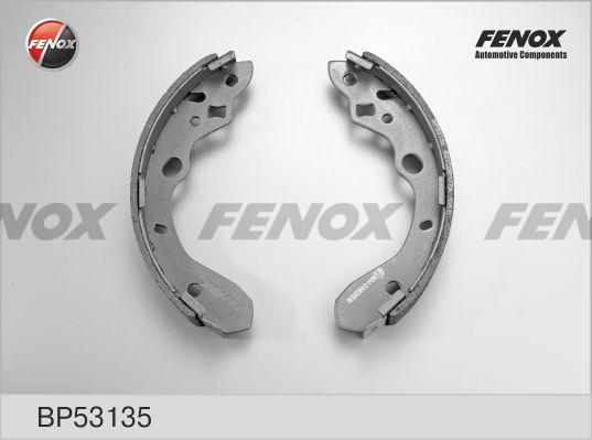 Fenox BP53135 - Комплект тормозных колодок, барабанные autosila-amz.com