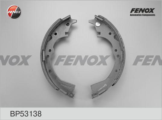Fenox BP53138 - Комплект тормозных колодок, барабанные autosila-amz.com