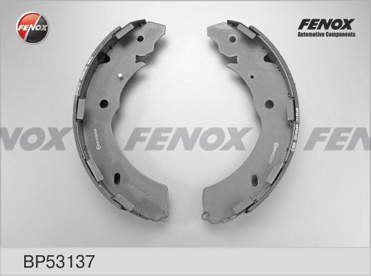 Fenox BP53137 - Комплект тормозных колодок, барабанные autosila-amz.com