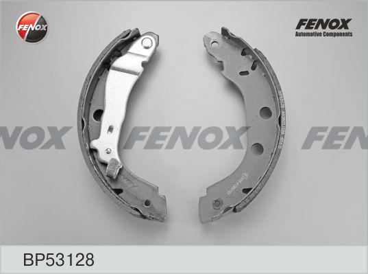 Fenox BP53128 - Комплект тормозных колодок, барабанные autosila-amz.com