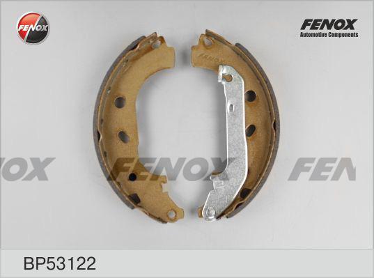 Fenox BP53122 - Комплект тормозных колодок, барабанные autosila-amz.com