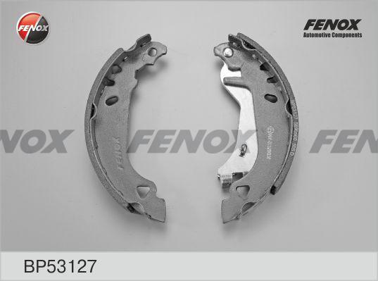 Fenox BP53127 - Комплект тормозных колодок, барабанные autosila-amz.com