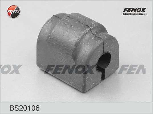 Fenox BS20106 - Втулка стабилизатора autosila-amz.com