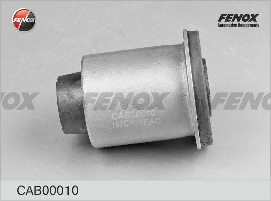 Fenox CAB00010 - Сайлентблок, рычаг подвески колеса autosila-amz.com