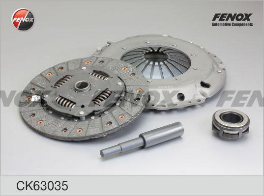 Fenox CK63035 - Комплект сцепления autosila-amz.com