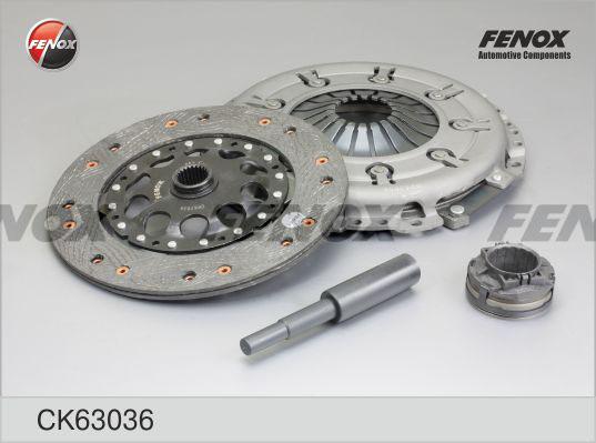 Fenox CK63036 - Комплект сцепления autosila-amz.com