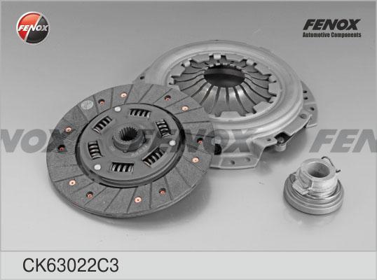 Fenox CK63022C3 - Комплект сцепления autosila-amz.com