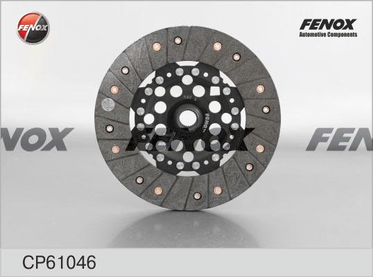 Fenox CP61046 - Диск сцепления, фрикцион autosila-amz.com