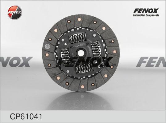 Fenox CP61041 - Диск сцепления, фрикцион autosila-amz.com