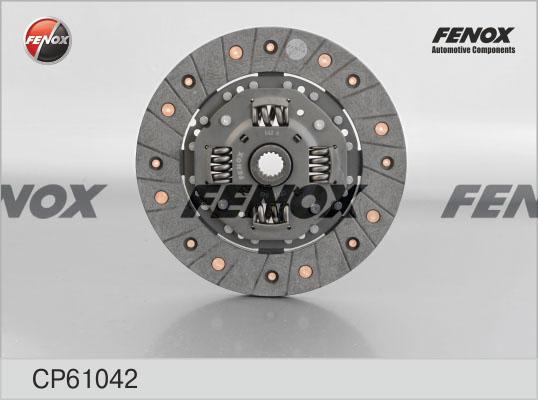 Fenox CP61042 - Диск сцепления, фрикцион autosila-amz.com