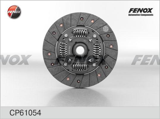 Fenox CP61054 - Диск сцепления, фрикцион autosila-amz.com