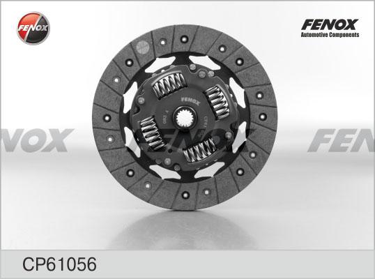 Fenox CP61056 - Диск сцепления ведомый FORD Focus I,Focus II, C-Max, Fiesta VI, Mondeo IV autosila-amz.com