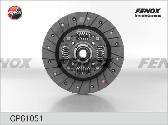 Fenox CP61051 - Диск сцепления, фрикцион autosila-amz.com