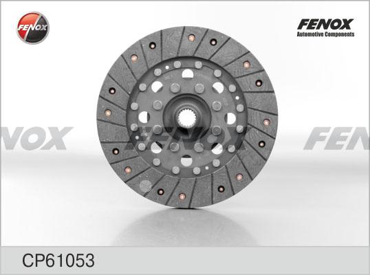 Fenox CP61053 - Диск сцепления, фрикцион autosila-amz.com