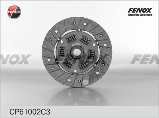 Fenox CP61002C3 - Диск сцепления медные заклепки ВАЗ 2101-2107 CP61002C3 autosila-amz.com