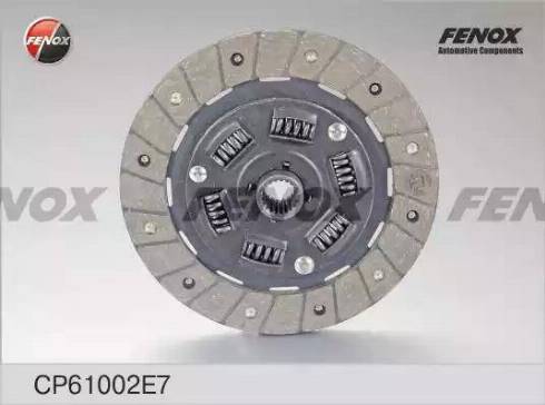 Fenox CP61002E7 - Диск сцепления, фрикцион autosila-amz.com